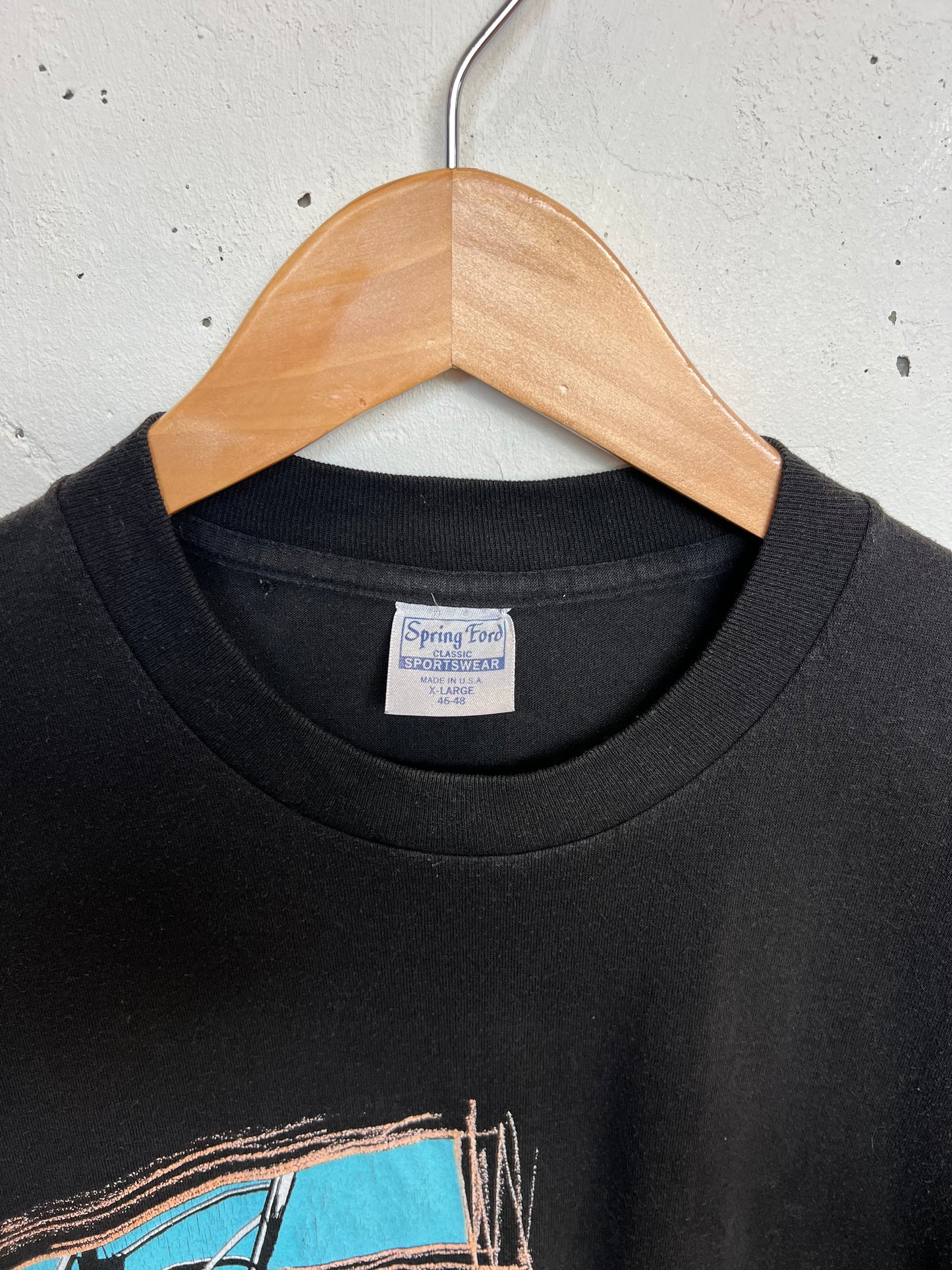 Vintage 1987 Tesla Tour Tee