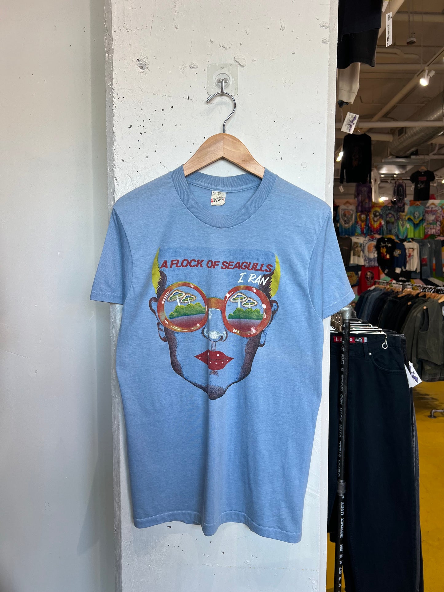 Vintage 1982 A Flock of Seagulls “ I ran ” Promo Tee