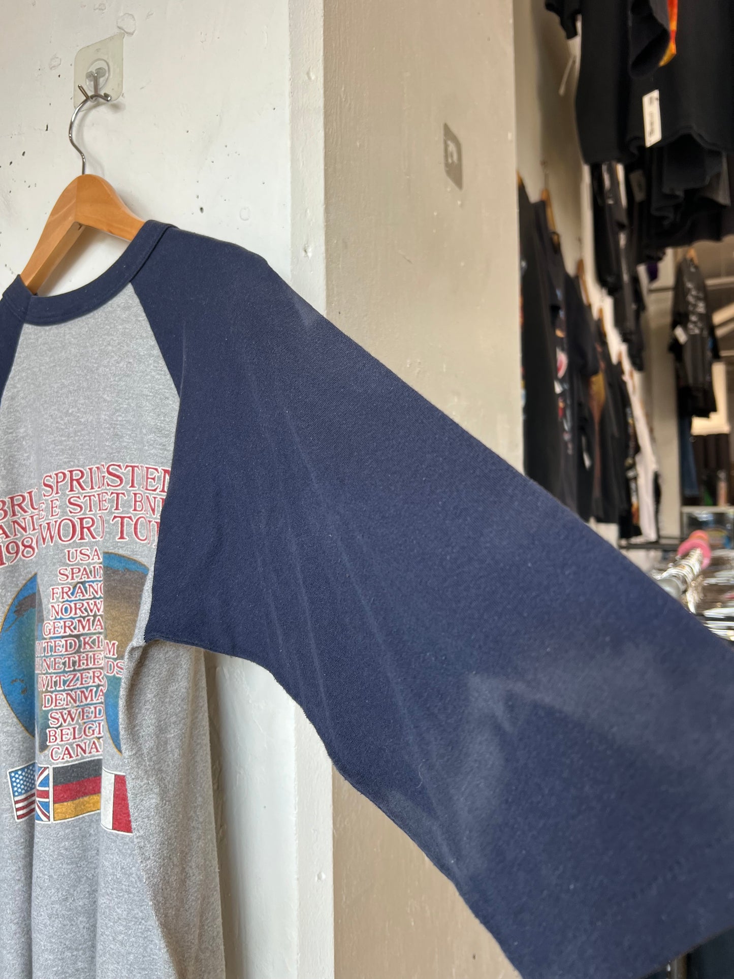 Vintage Bruce Springsteen & The E Street Band Raglan Tee