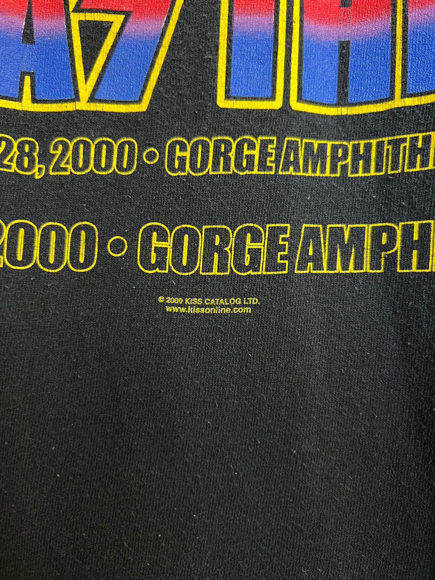 Vintage 2000s KISS The Farewell Tour Tee