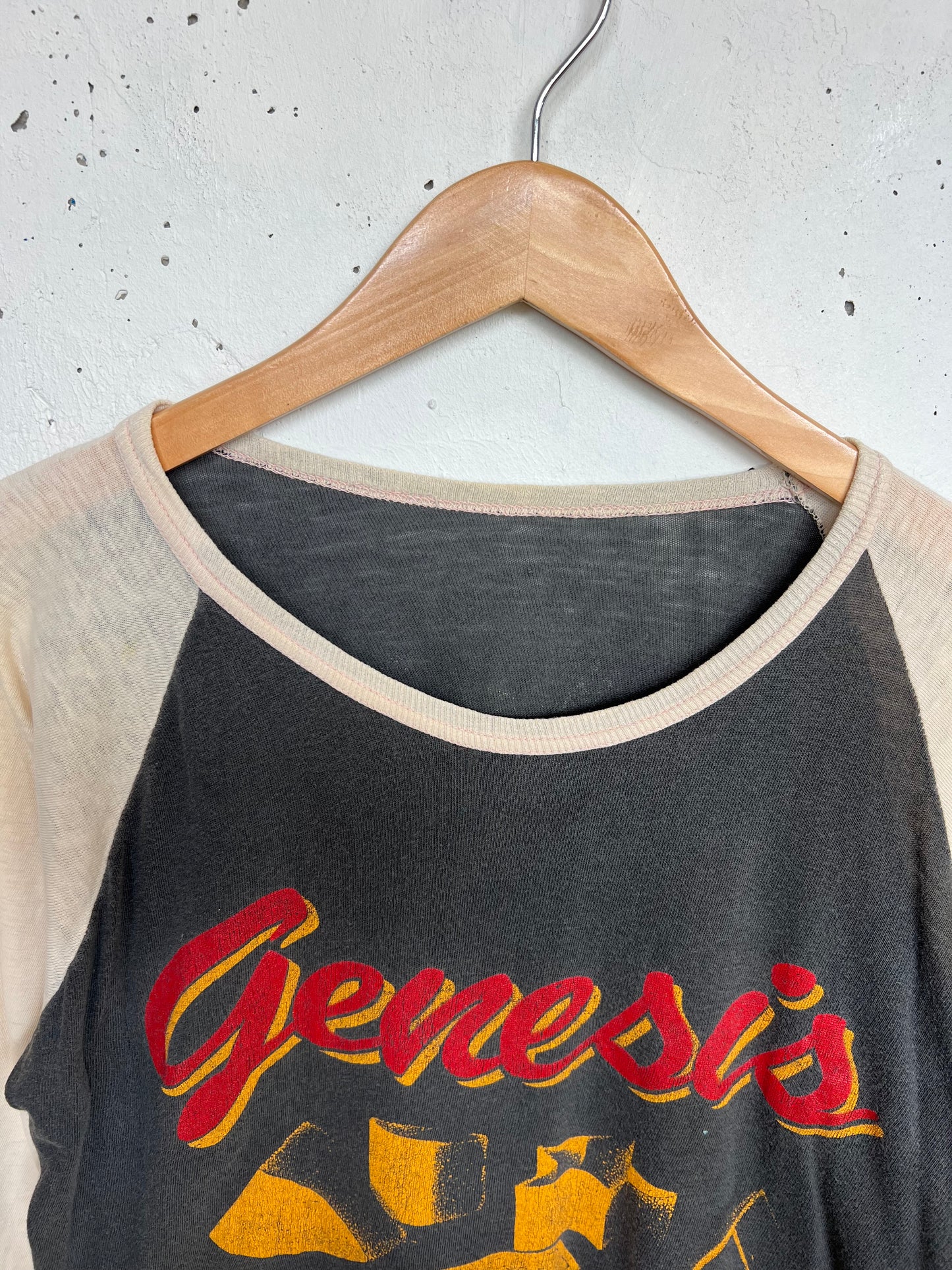 Vintage 1983-84 Genesis U.S Tour Raglan Tee