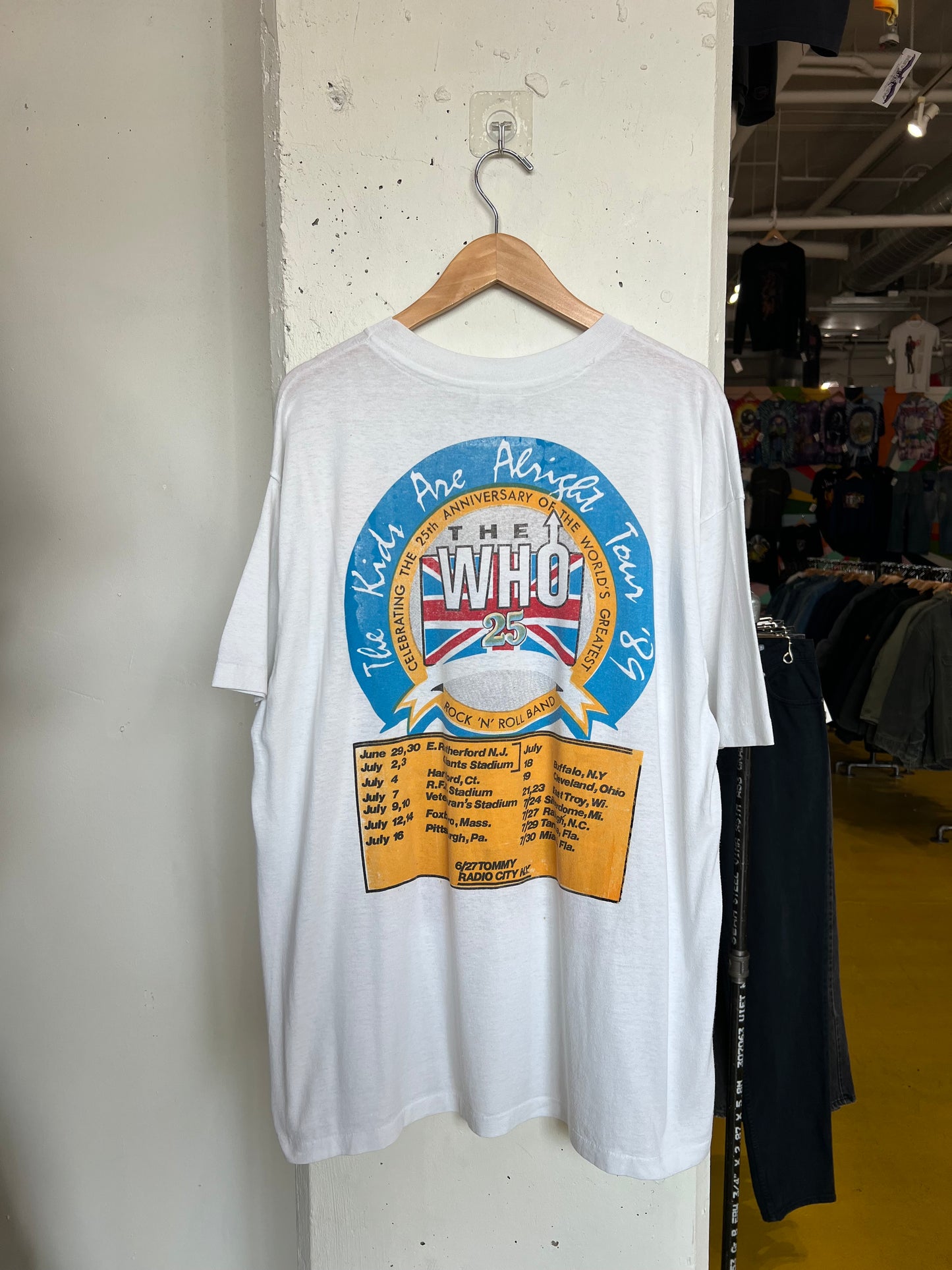 Vintage 1989 The Who Tee