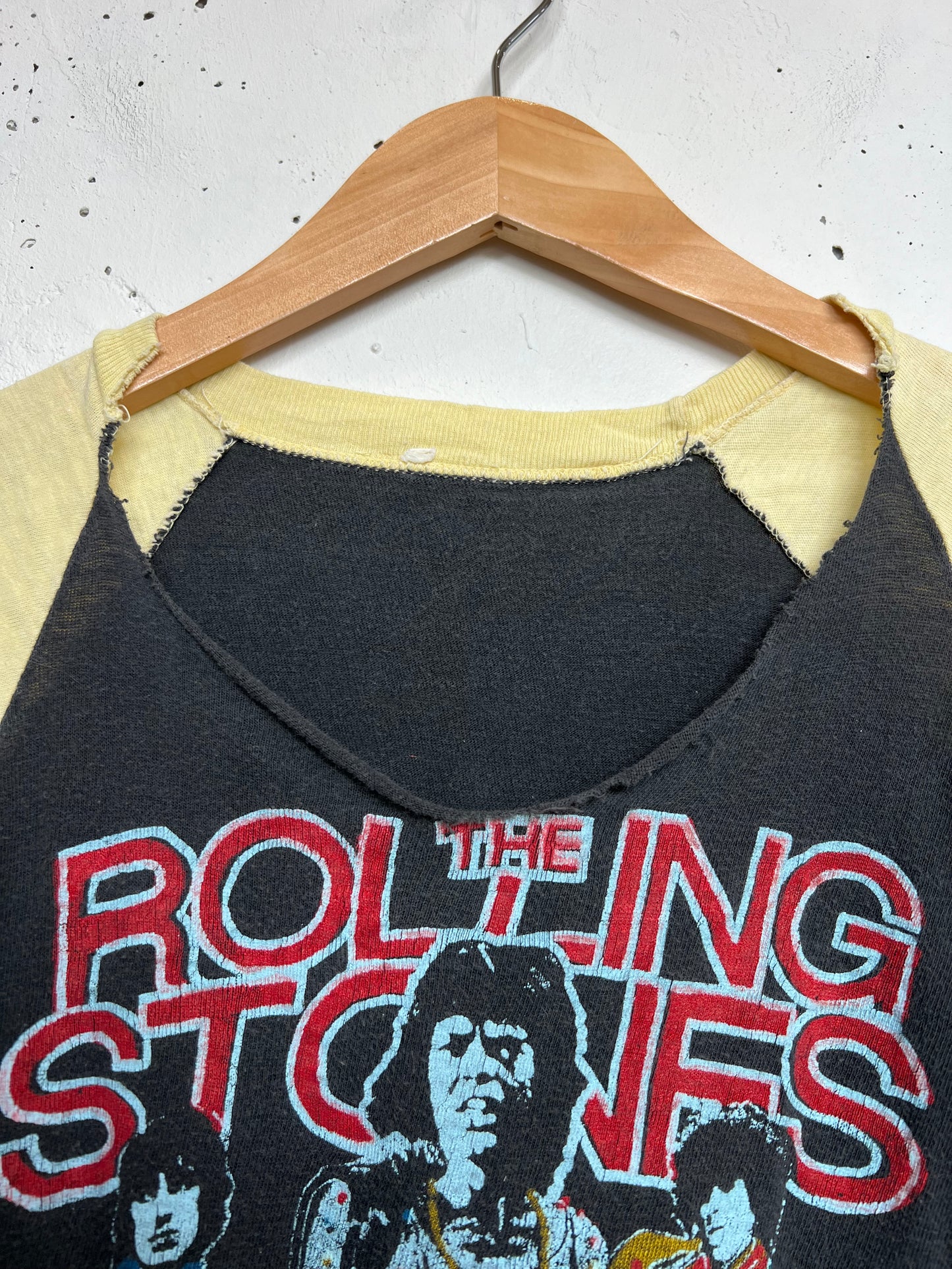 Vintage 1981 The Rolling Stones U.S. Tour Raglan Tee