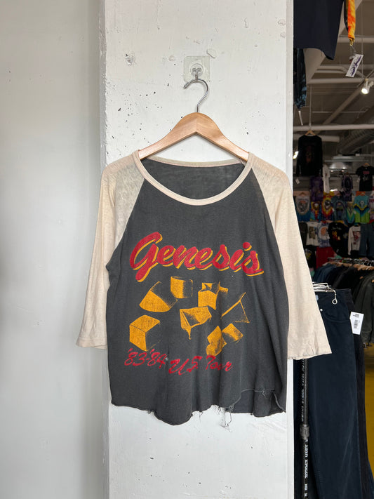 Vintage 1983-84 Genesis U.S Tour Raglan Tee