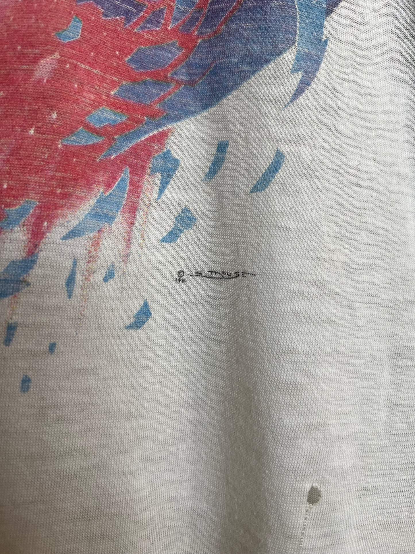 Vintage 1981 Journey Tour Raglan Tee