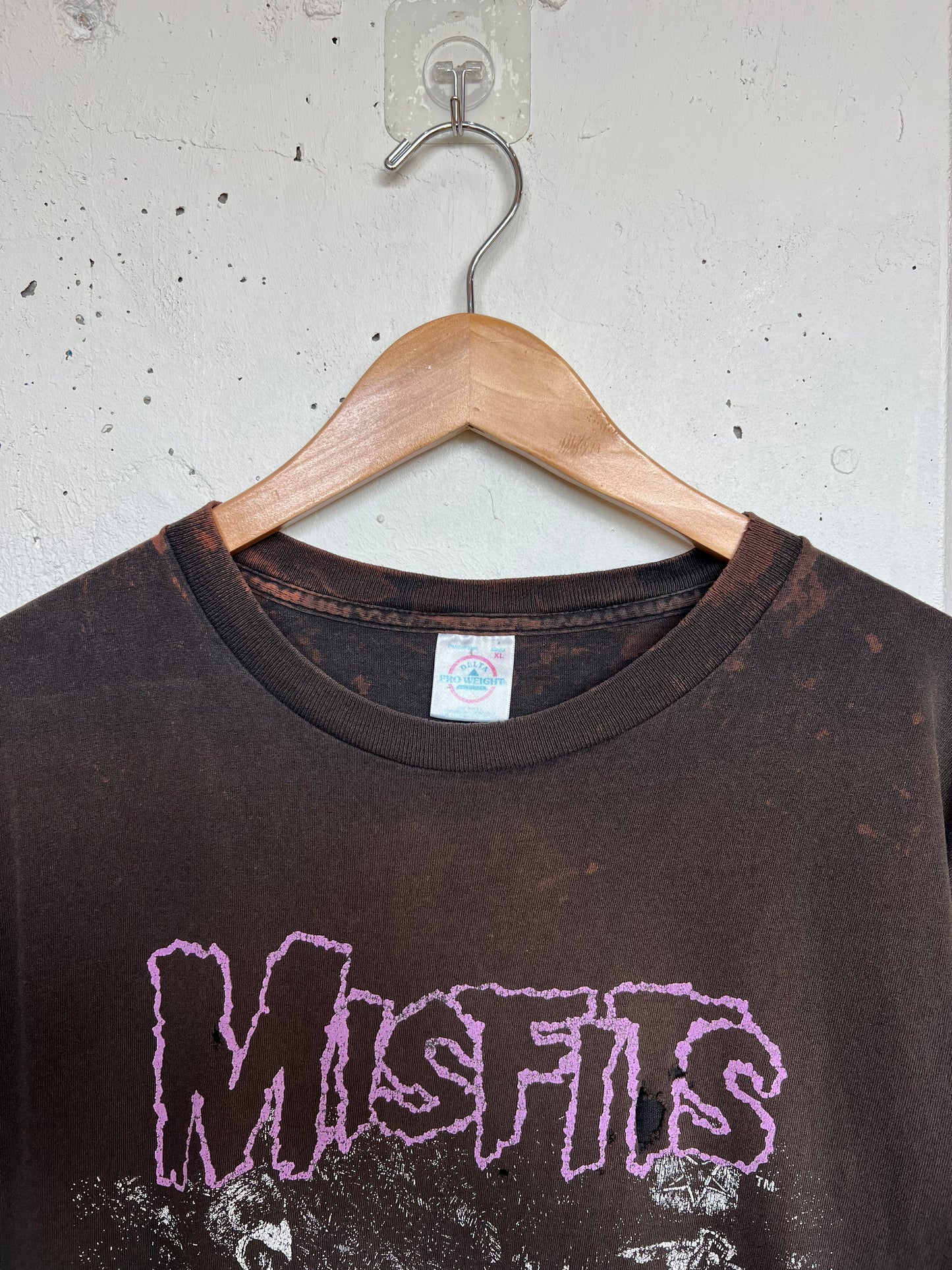 Vintage 2002 Misfits “Wolf’s Blood” Thrashed Tee