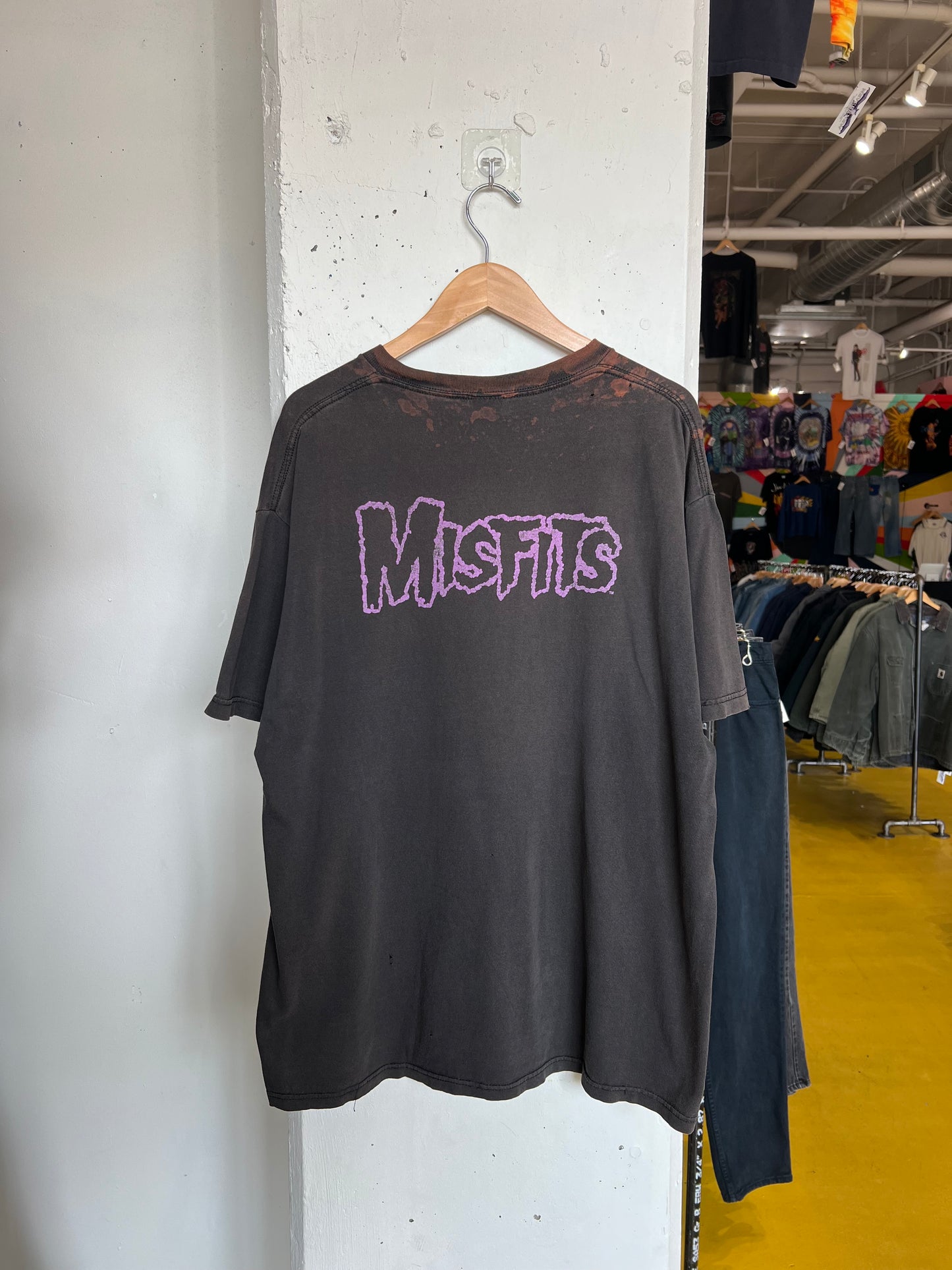 Vintage 2002 Misfits “Wolf’s Blood” Thrashed Tee