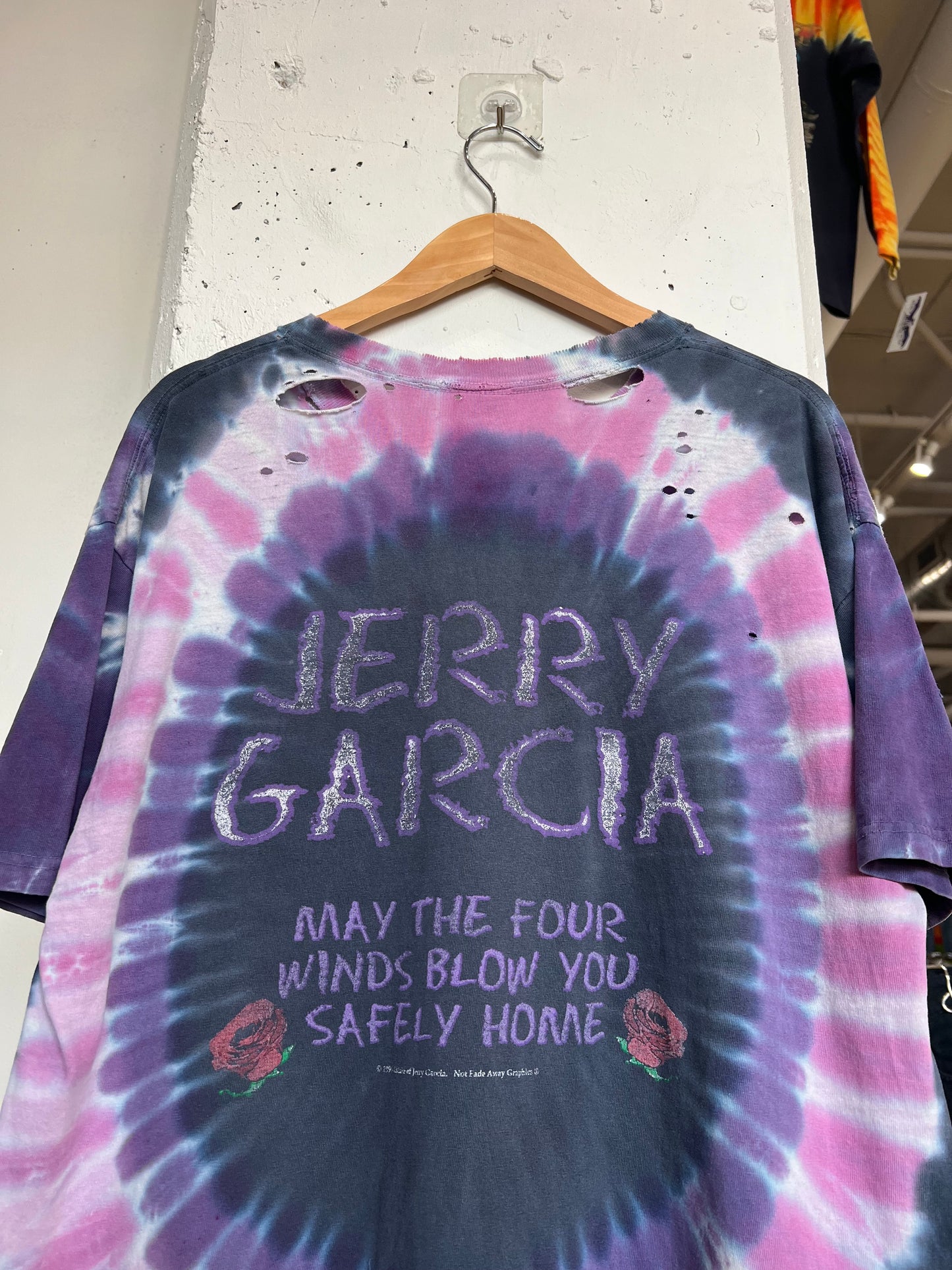 Vintage 90’s Jerry Garcia Grateful Dead Tie Dye Tee