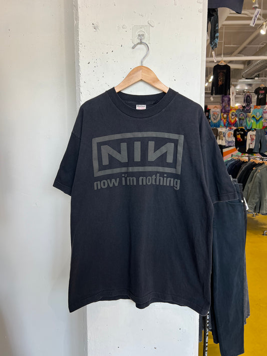 Vintage 1994 Nine Inch Nails “now i’m nothing” Tee
